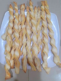 Una foto de Palitos de Queso con Masa de Hojaldre