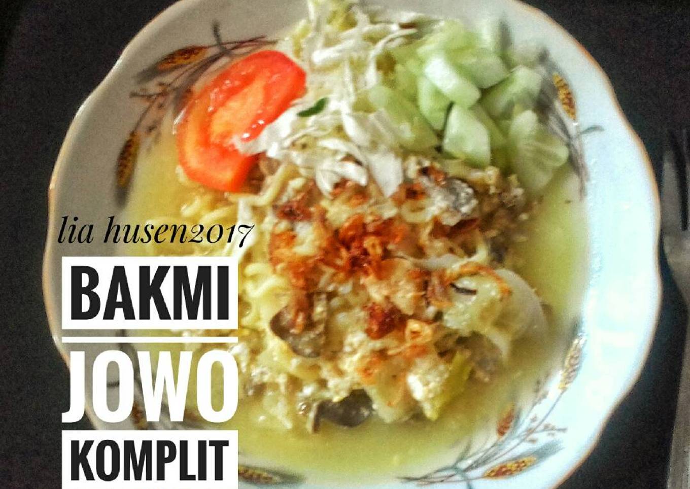 Bakmi Jawa Khas Gunung Kidul Komplit