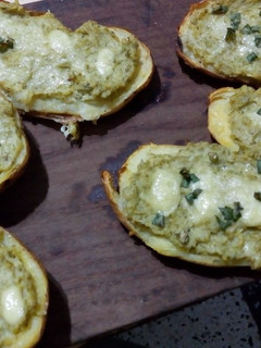 Una foto de Papas Horneadas Rellenas