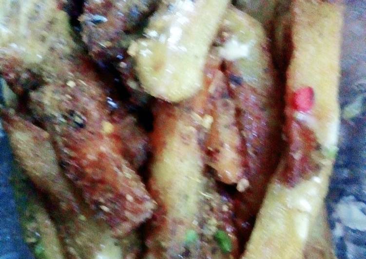 Recipe: Yummy French fries This is Secret Recipe  From Best My Grandma's Recipe !!