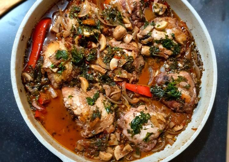 Cara Gampang Membuat Chicken Cacciatore yang Menggugah Selera