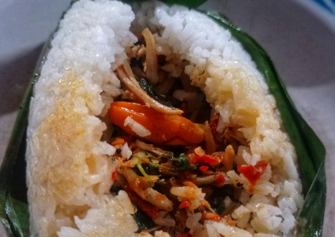 Nasi Bakar Ayam Kemangi