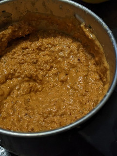 A picture of Udupi Koddel (sambhar) masala.