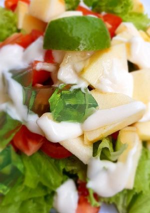 Foto resep Salad sayur buah