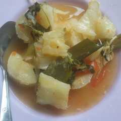 รูปของ Singkong Kuah Asam Pedas