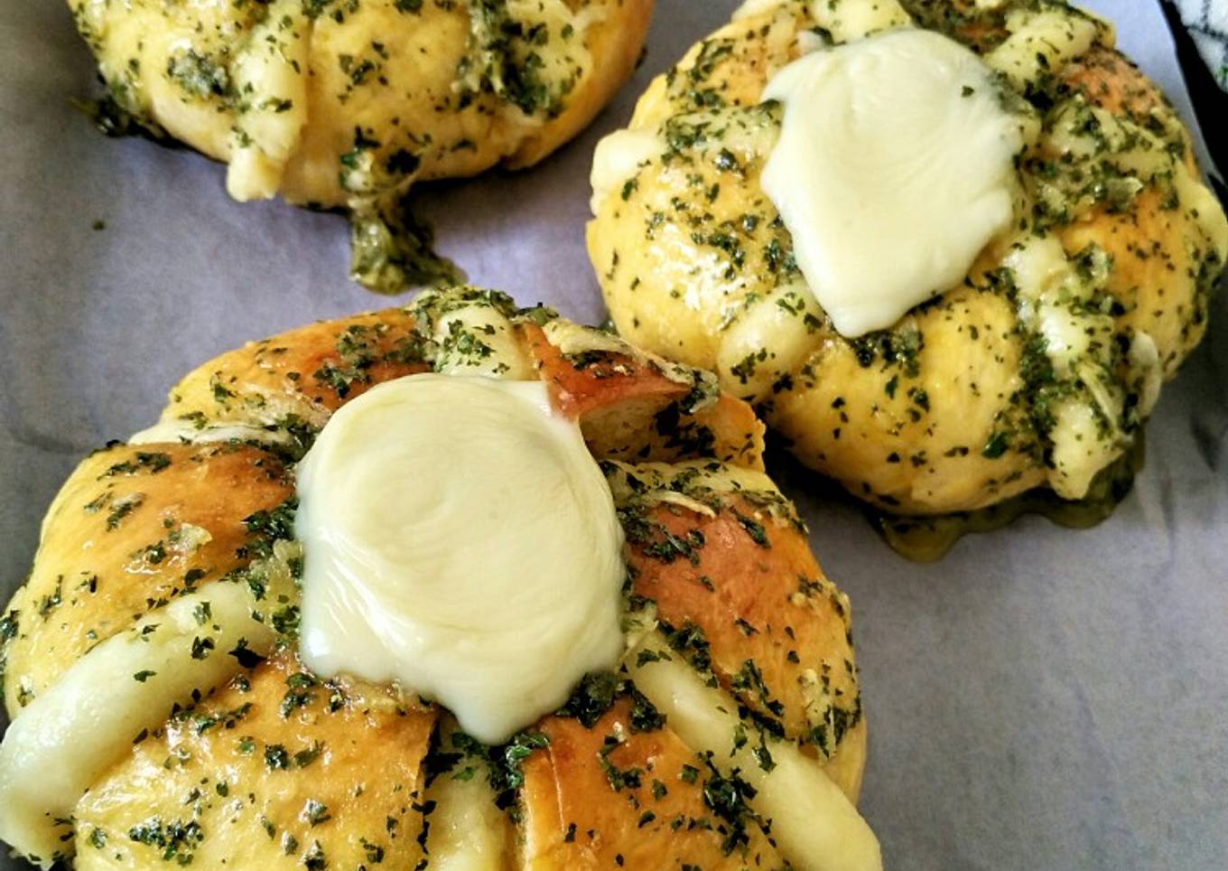 Korean Garlic Cheese Bread Versi Ekonomis