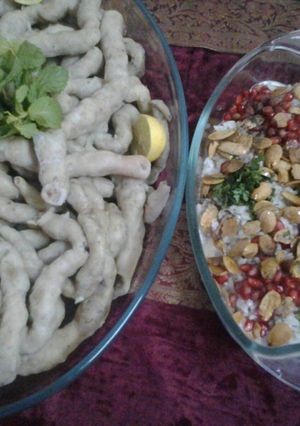 صورة لوصفة طريقة عمل جقات وفتة جقات