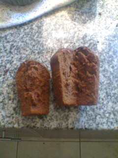 Una foto de Muffins Integrales de Chocolate