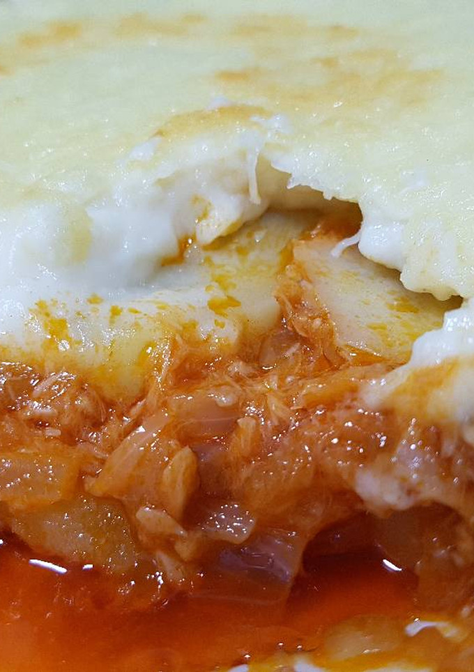 Una foto de Falsa Lasaña de aprovechamiento!!☺😋🍴