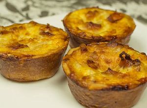 Foto de Mini-quiches de camarão com milho