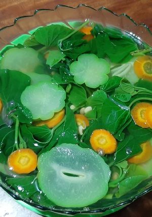 Foto resep Sayur Bening Labu Siam ~ Daun Ubi