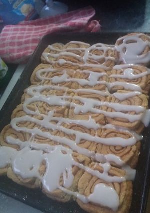 Una foto de Rolls de Canela!