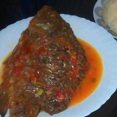 A picture of Tilapia Stew/ Fish Stew.
