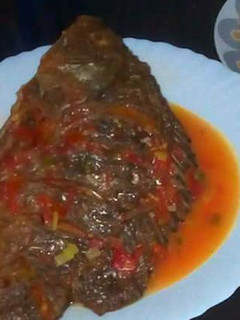 A picture of Tilapia Stew/ Fish Stew.