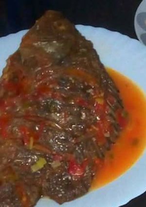 A picture of Tilapia Stew/ Fish Stew.