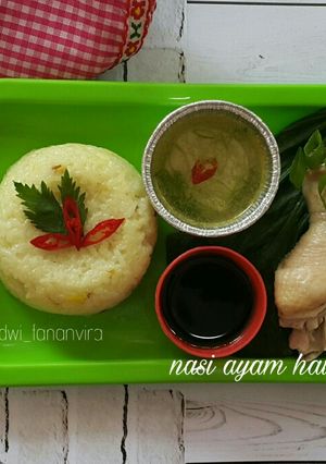 Foto resep Nasi Ayam Hainan (Magic com) (#pr_BukanNasiBiasa)