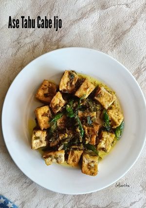 Foto resep Ase Tahu Cabe Ijo