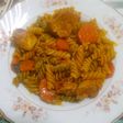 Hélices con ragú de pollo