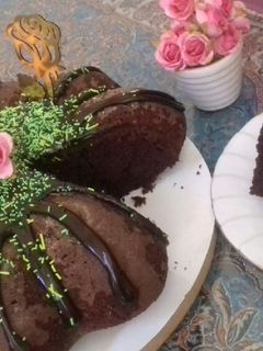 عکسی از دستور 🍰کیک شکلاتی بی بی بدون فر🍰