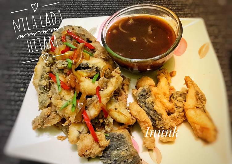 Resep Nila Tepung saos Lada Hitam yang Enak Banget