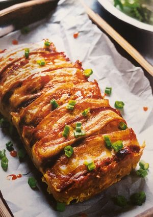 Hình của món Ổ Thịt Nướng Phô Mai.
