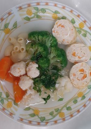 Foto resep Sup Rolade Ayam Udang