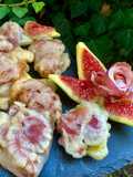 Frittelle di fichi e speck