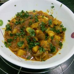 A picture of Aloo Pyaz ki tikkad wali sabjji winter special.