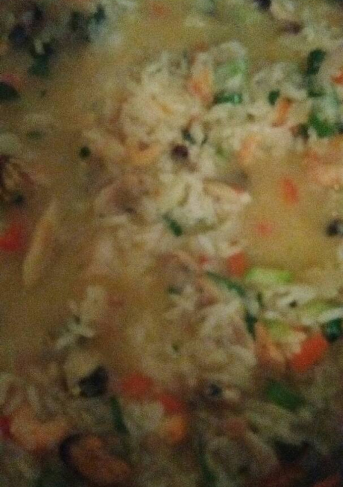 Una foto de Paella de Mariscos