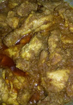A picture of Chicken karahi.