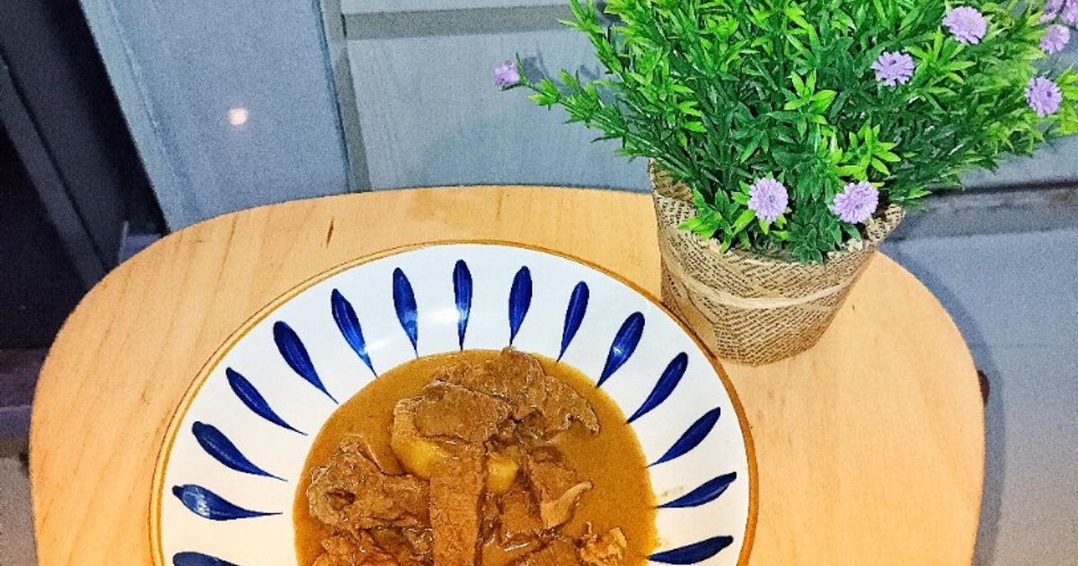 Resep Rendang Bumbu Instan oleh triani_k - Cookpad