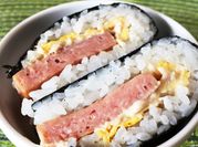 A picture of spam rice