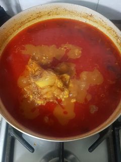 عکسی از دستور روغن انداختن خورشت قیمه