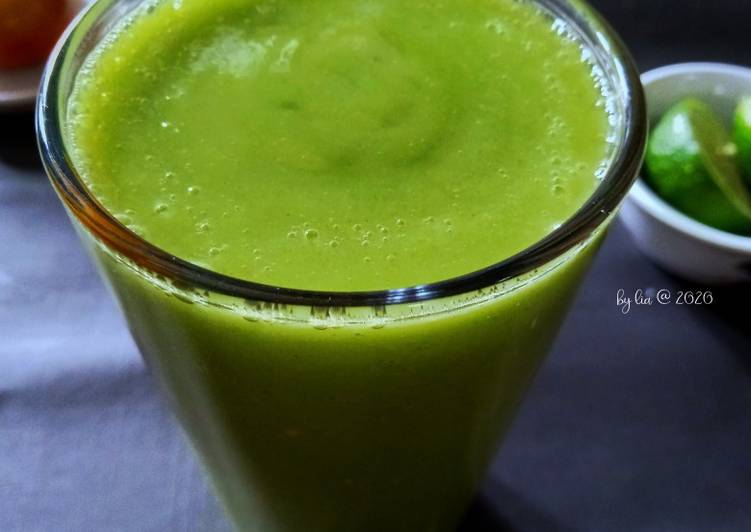 Resep Jus Sehat Tape Tomat Sawi, Enak