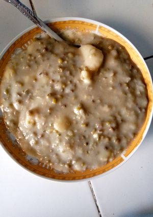 Foto resep Kolak kacang hijau ubi keladi