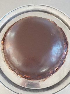 Una foto de Bombón de chocolate y frutillas