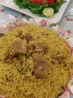 صورة لوصفة مجبوس لحم بقدر الضاغط 🍗