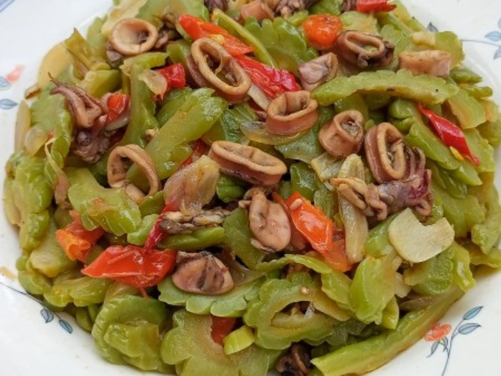 Cara Mudah Membikin Resep Oseng Pare Cumi Asin yang Enak Banget Anti Ribet, Lezat Sekali