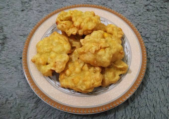 Resep Bakwan Jagung Empuk Anti Gagal