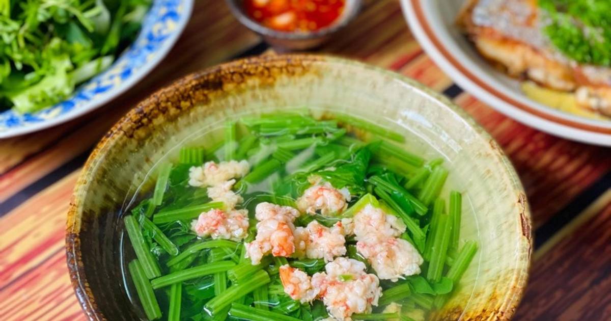 35 món canh rau chân vịt ngon miệng dễ làm từ các đầu bếp tại gia - Cookpad