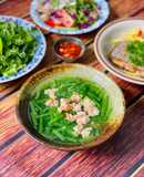 Canh Cải Bó Xôi Nấu Tôm