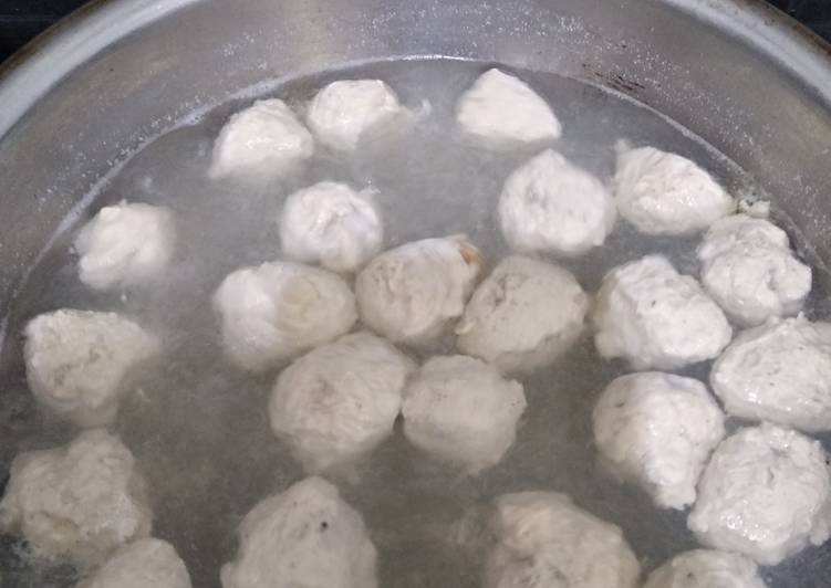 Cara Gampang Membuat Bakso/pentol KW untuk pejuang diet 😍😍 Anti Gagal