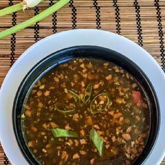 A picture of Manchurian soup.