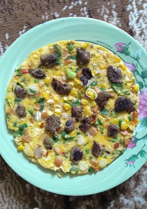 Foto resep Dadar Jagung Ati Ayam