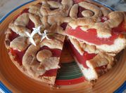 Una foto di dolci con anguria