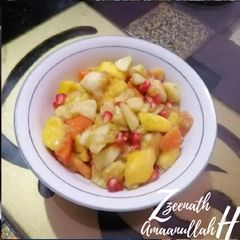 A picture of Hyderabadi Fruit Chaat Bowl.