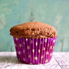 A picture of Chocolate Caramel Muffins.