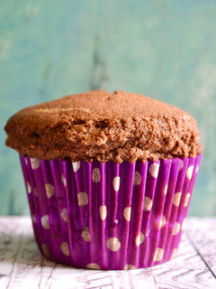 A picture of Chocolate Caramel Muffins.
