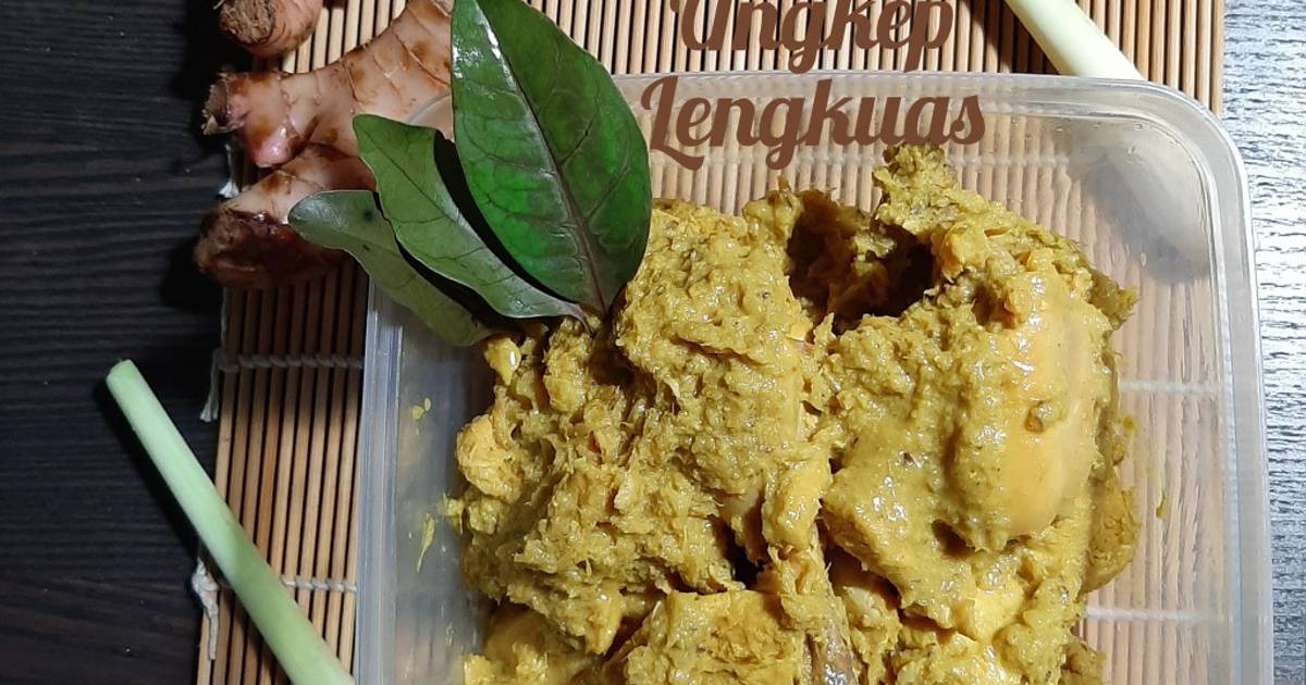 Resep Ayam Ungkep Lengkuas Oleh Alifah Lestari - Cookpad