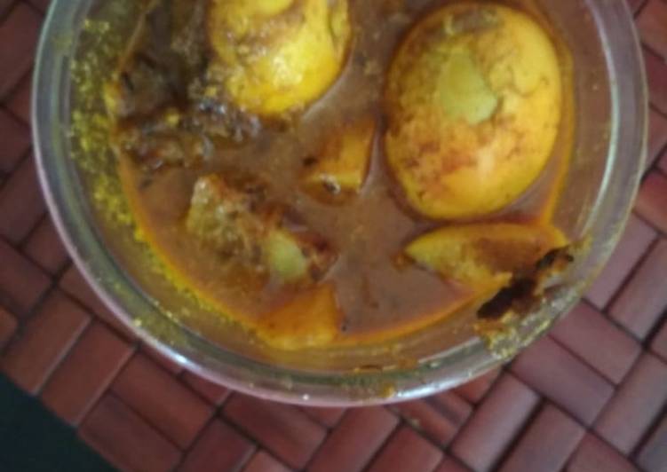 Recipe of Perfect Egg Potatoes curry